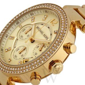 Gold Michael Kors watch